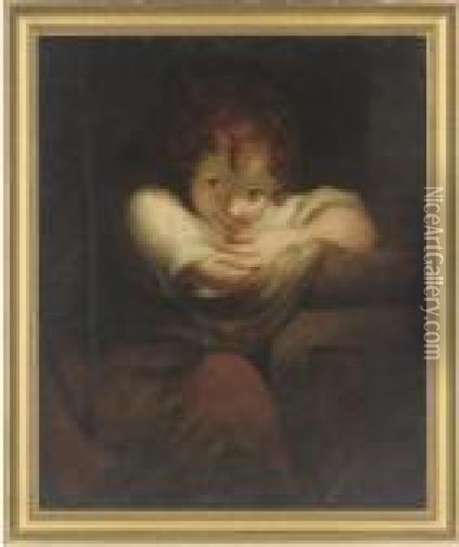 Untitled Oil Painting - Sir Joshua Reynolds