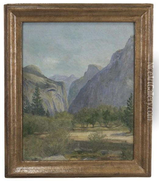 California Landscape Oil Painting - William Woodward