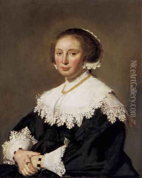 Portrait of a Woman 2 Oil Painting - Frans Hals