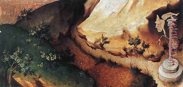 The Flight into Egypt (detail 3) 1393-99 Oil Painting - Melchior Broederlam