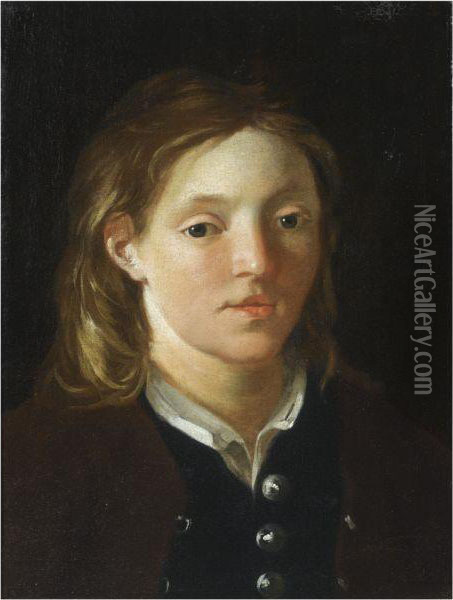 Portrait Of A Young Man Oil Painting - Michiel Sweerts