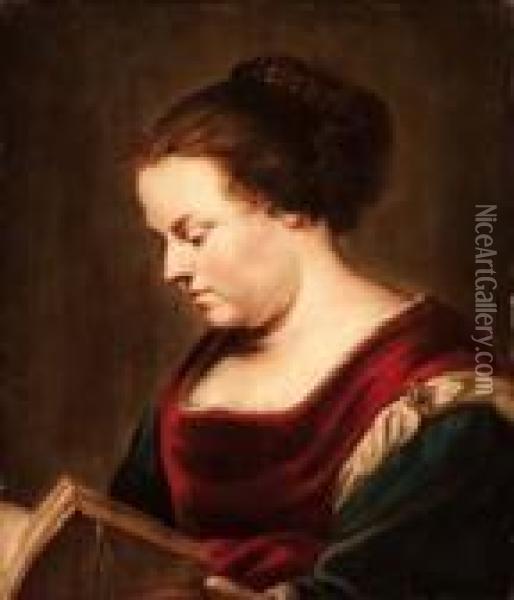 Ritratto Femminile Oil Painting - Peter Paul Rubens