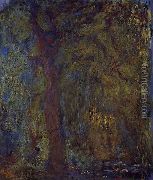 Weeping Willow III Oil Painting - Claude Oscar Monet