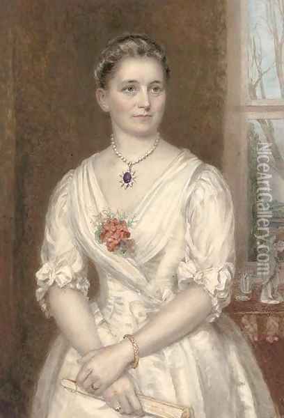 The Grand Duchess, Olga Nicholsiana Oil Painting - Christina Robertson