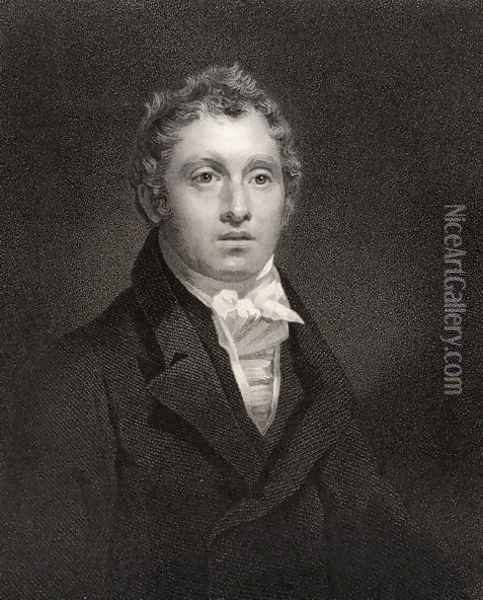 Sir David Brewster, engraved by W. Holl, from National Portrait Gallery, volume IV, published c.1835 Oil Painting - Sir Henry Raeburn
