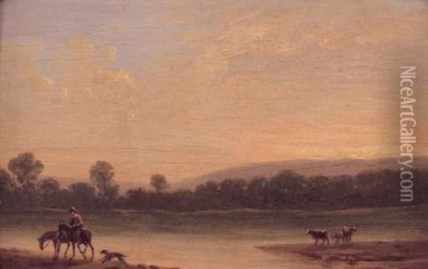 Paysage Oil Painting - Casimir, Marquis De Cypierre