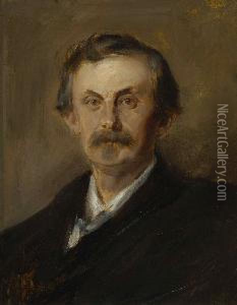 Adolf Friedrich Von
 Schack Oil Painting - Franz von Lenbach