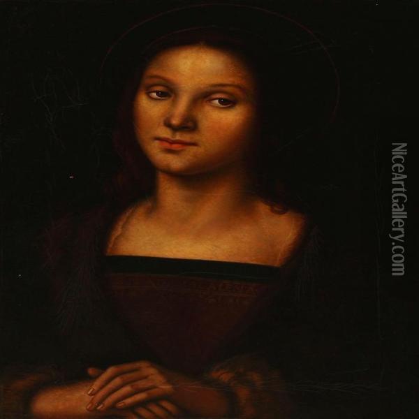 Marymagdalene Oil Painting - Pietro Perugino