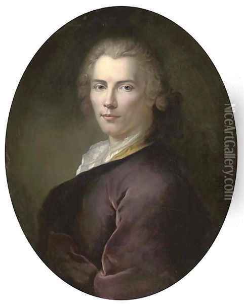 Portrait of gentleman Oil Painting - Robert Tournieres