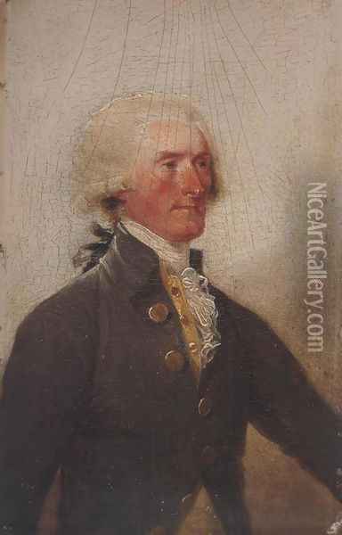 Thomas Jefferson 1778 Oil Painting - John Trumbull
