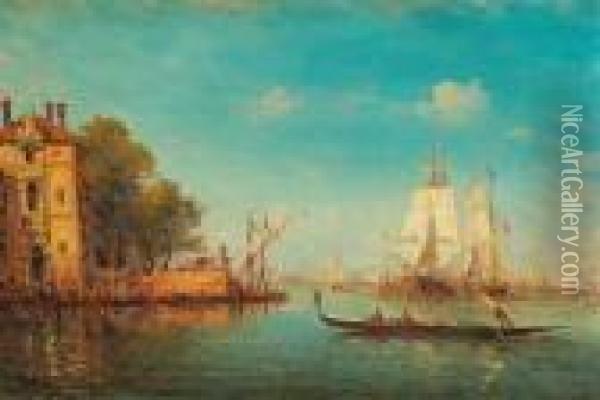 Venise Oil Painting - Henri Malfroy