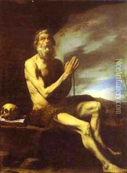St Paul The Hermit Oil Painting - Jusepe de Ribera