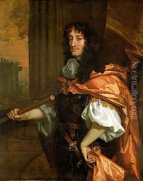 Prince Rupert 1619-82 Oil Painting - Sir Peter Lely