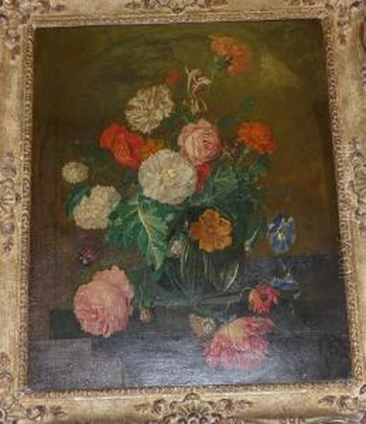 Rachel Ruysch Flowers In A Glass Vase 1704 | Best Flower Site