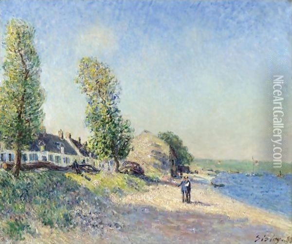 Saint-Mammes Le Matin Oil Painting - Alfred Sisley