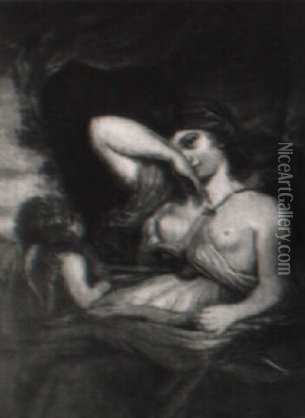 Amor Und Psyche Oil Painting - Jean Baptiste Greuze