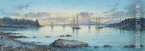 Bar Harbour, Maine Oil Painting - Charles Rousse