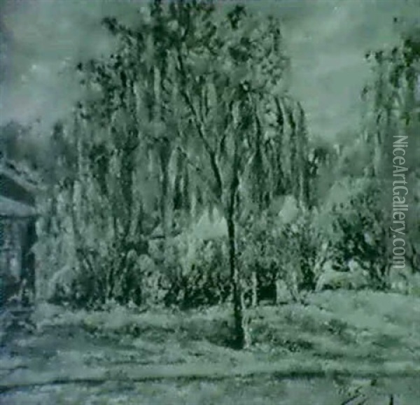 Winter Park - Florida Oil Painting - William Savery Bucklin