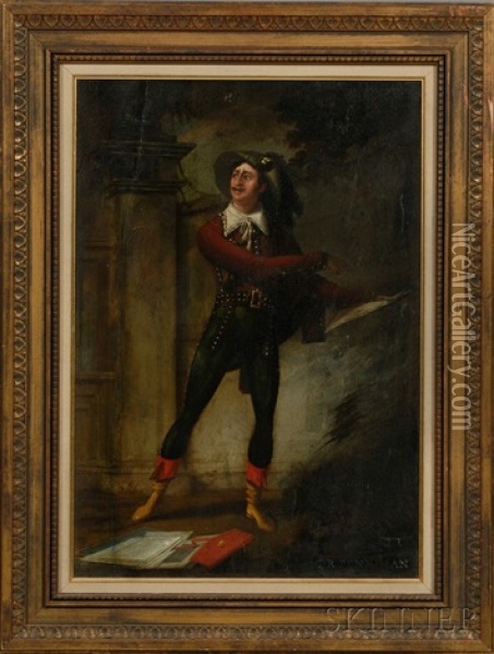 The Actor Oil Painting - John Ritto Penniman