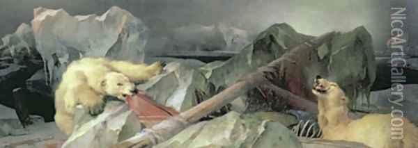 Man proposes Oil Painting - Sir Edwin Henry Landseer