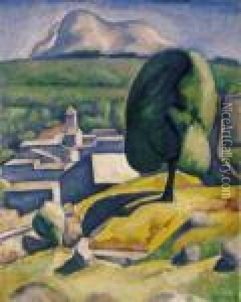 Provance, 1926-1930 Oil Painting - Dezso Czigany