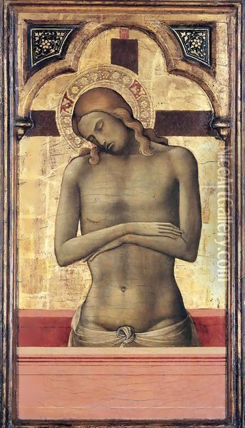 Christ as the Man of Sorrows Oil Painting - Lorenzo Monaco