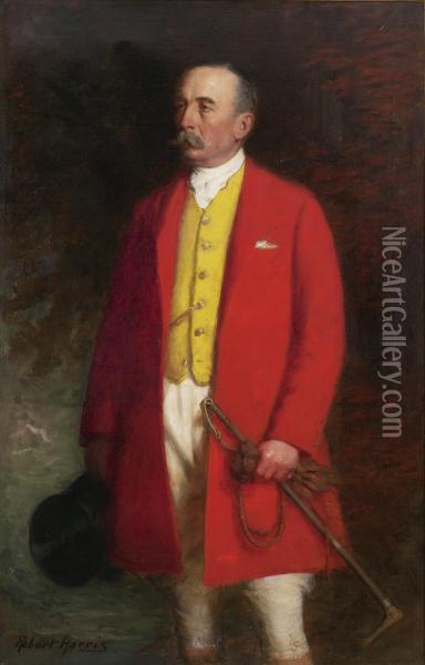Portrait Of Gilbert John Oil Painting - Robert Harris