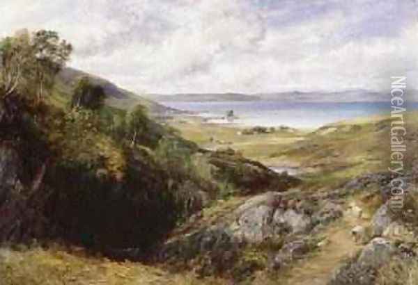 Loch Ranza Arran 1891 Oil Painting - John MacWhirter