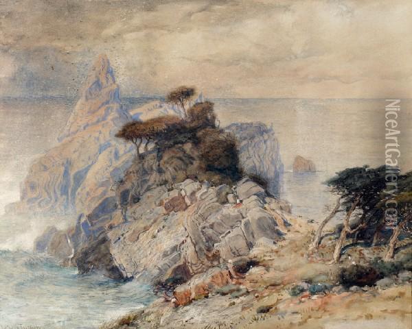 Ocean View, Together With Another Watercolor And Two Prints By Turner Oil Painting - Joseph Mallord William Turner