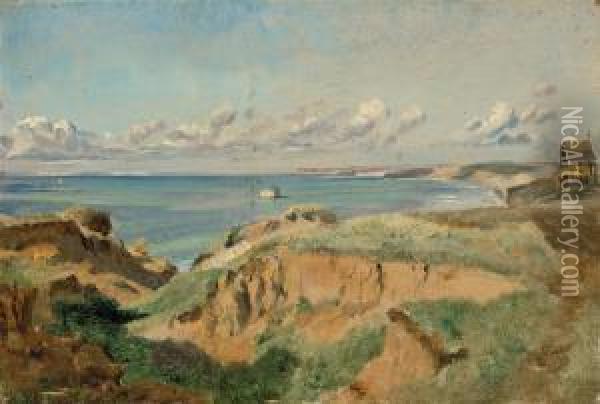 Near Pont Brignes Oil Painting - Henry William Banks Davis, R.A.