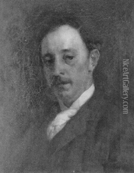 Portrait Of Mr John J. Himan Oil Painting - Tudor St. George Tucker