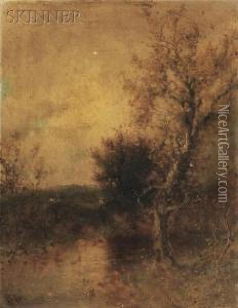 Autumn Landscape Oil Painting - George Herbert McCord