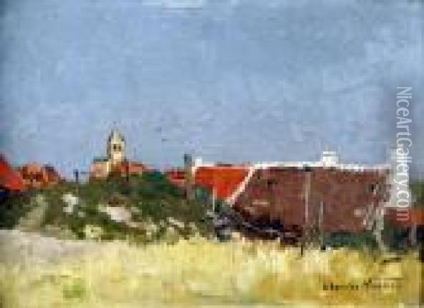 Village De Campagne Oil Painting - Charles Houben
