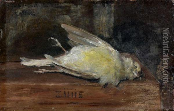 Oiseau Oil Painting - Jean-Baptiste Olive