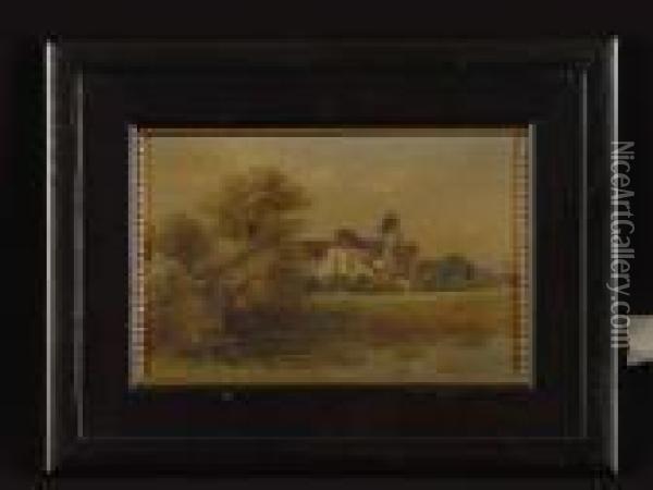 Reichenau, Kloster Mittelzell Oil Painting - Paul Heitinger