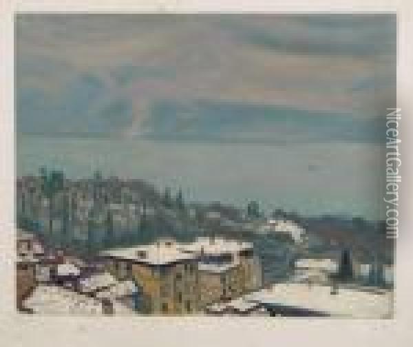 [paysage D'hiver] Oil Painting - Albert Marquet