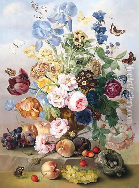 Flowers Oil Painting - Jan Frans Van Dael