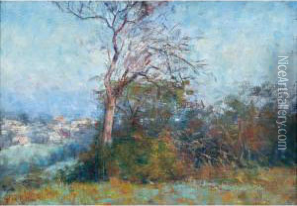Autumn Afternoon Oil Painting - Frederick McCubbin
