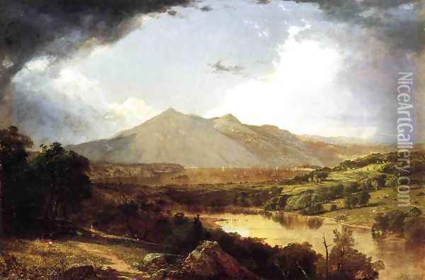 Lakes of Killarney Oil Painting - John Frederick Kensett