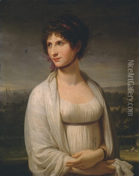 Portrait Presume De Josephine Bonaparte Oil Painting - Andrea Appiani
