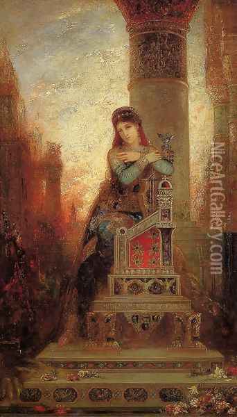 Desdemone Oil Painting - Gustave Moreau
