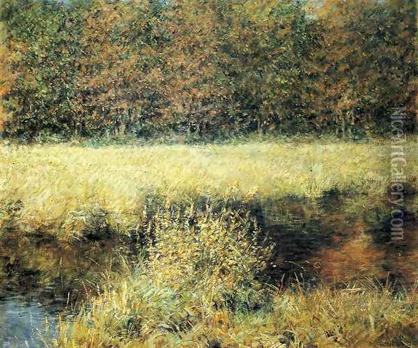 Autumn Landscape Oil Painting - Robert Reid