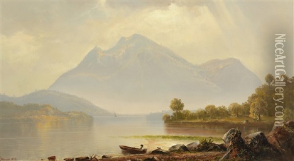 South American Landscape Oil Painting - Norton Bush