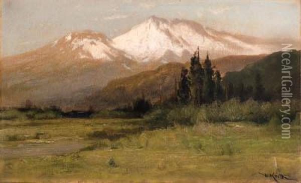 Mount Shasta Oil Painting - William Keith