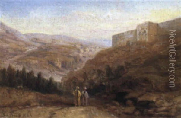 Jerusalem Oil Painting - Samuel Lawson Booth