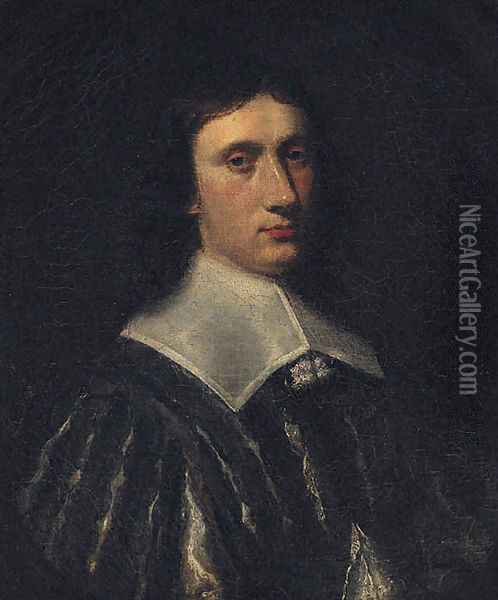 Portrait of a Gentleman Oil Painting - Pieter Nason