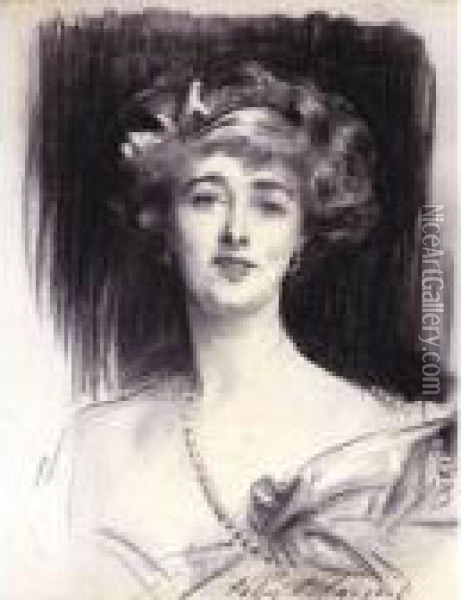 Daisy, Princess Of Pless Oil Painting - John Singer Sargent