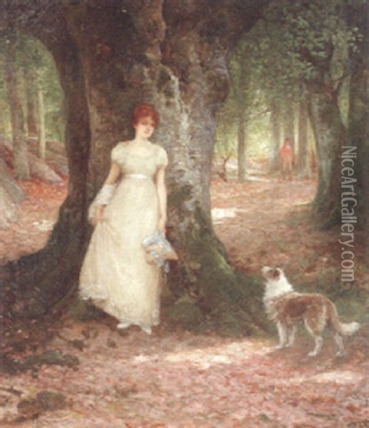 Love Finds The Way Oil Painting - William Henry Lippincott