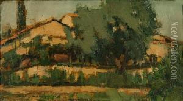 La Maison De Provence Oil Painting - Edward Molyneux