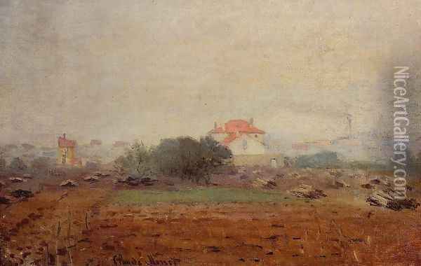 Fog Effect Oil Painting - Claude Oscar Monet